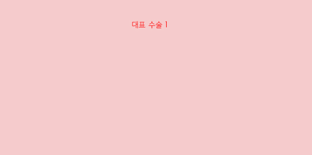 대표 수술 1